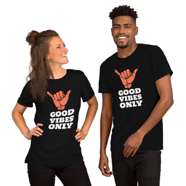 Good Vibes Only Short-Sleeve Unisex T-Shirt 1