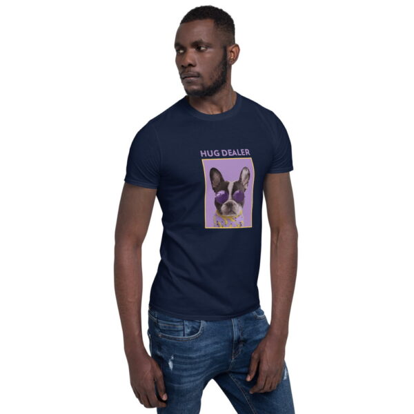 Hug Dealer Dog Short-Sleeve Unisex T-Shirt 5