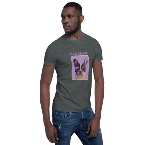 Hug Dealer Dog Short-Sleeve Unisex T-Shirt 8