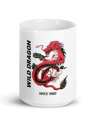 wild dragon coffee mug