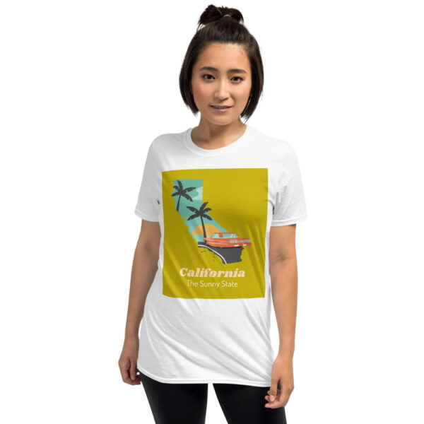 California Short-Sleeve Unisex T-Shirt 2
