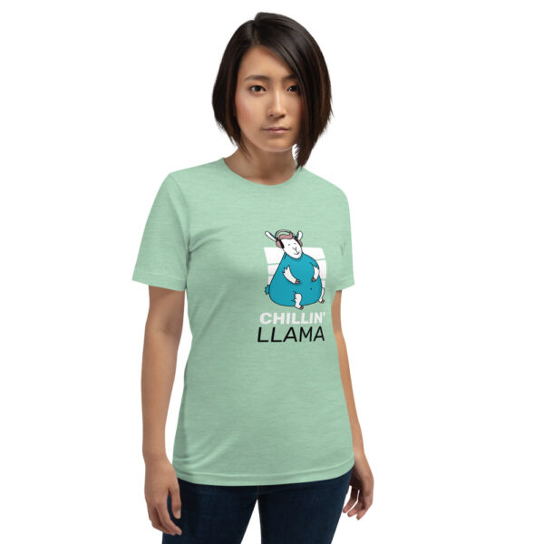 CHILLIN LLAMA Short-Sleeve Unisex T-Shirt 1