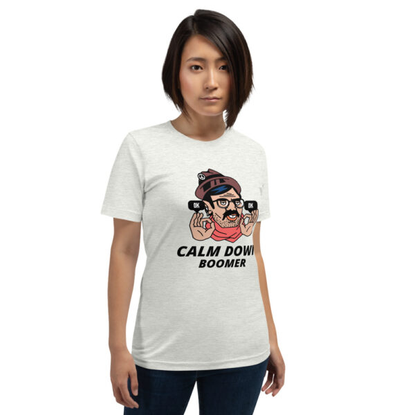 Calm Down Bommer Short-Sleeve Unisex T-Shirt 3