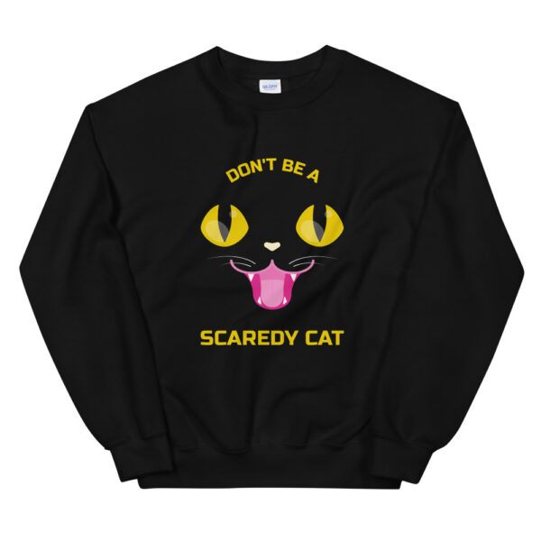 Halloween Cary Cat Unisex Sweatshirt 1